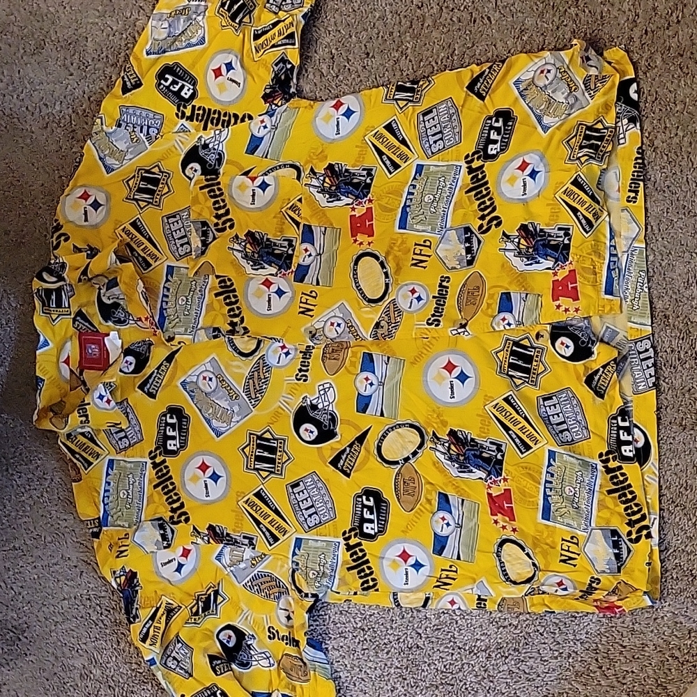 Euc Pittsburgh Steelers Hawaiian Shirt